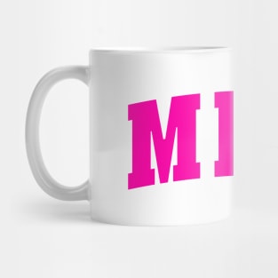 Mimi - Pink White Mug